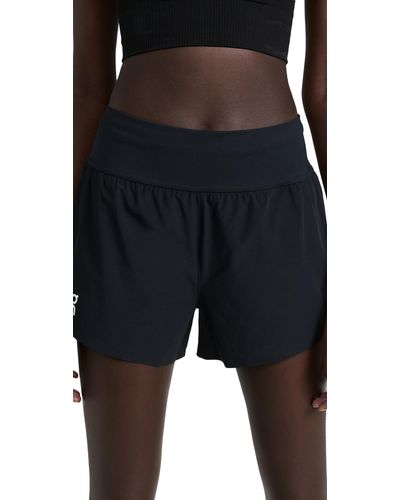On Shoes Running Shorts W Back X - Blue