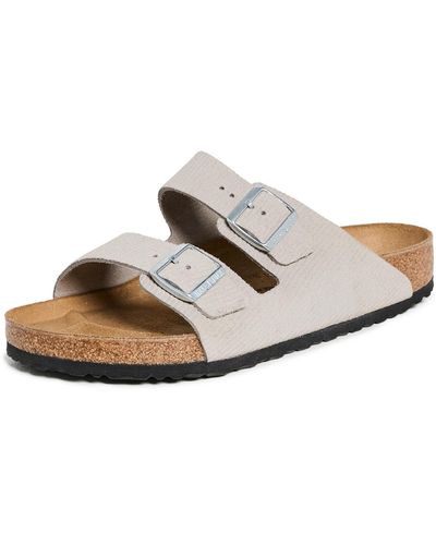 Birkenstock Arizona Corduroy Sandals - White