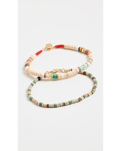 Roxanne Assoulin Bracelets Set Of Two - Multicolor