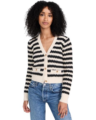 Line & Dot Ine & Dot Aure Cardigan Ivory Back - Multicolour