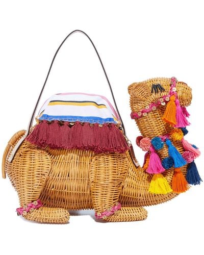 Kate Spade Wicker Camel Bag - Multicolour