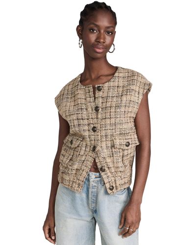 L'Agence 'agence Ua Vest Cae Tweed Xx - Multicolor