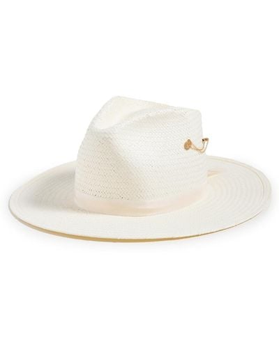 Freya Wanderer Packabe Hat - White