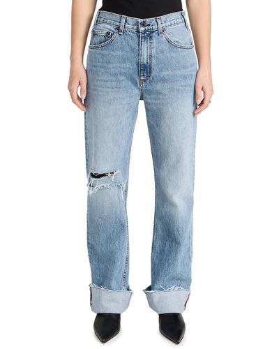 ASKK NY Relaxed Straight Jacksonhole Jeans - Blue