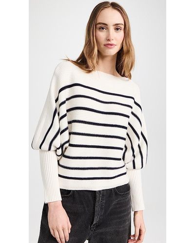 Joe's Jeans The Karina Breton Stripe Sweater - White