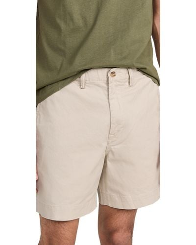 Polo Ralph Lauren Classic Fit 6" Stretch Chino Shorts - Natural