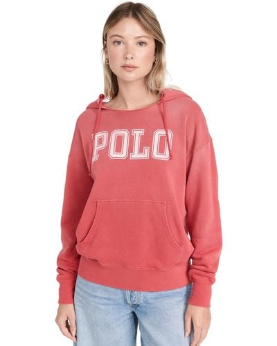 Polo Ralph Lauren Polo Hooded Sweatshirt - Red