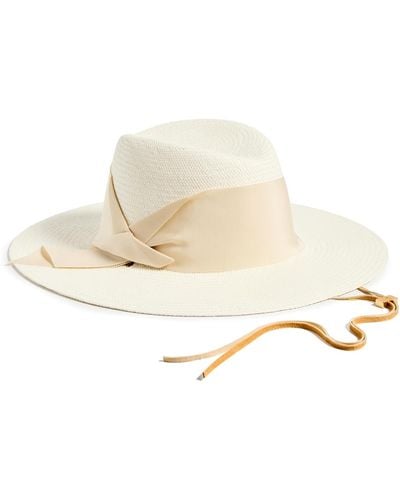 Freya Fied Gardenia Hat - White