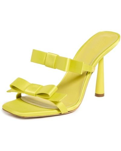 Gia Borghini Galantine Heels - Yellow