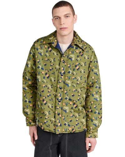 Marni Quilted Jacket - Green
