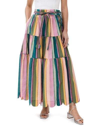 Horror Vacui Feur Skirt - Multicolor