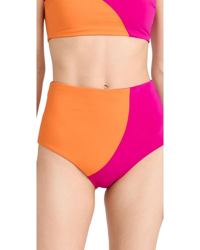 Mara Hoffman Ara Hoffan Ydia Bikini Botto - Pink