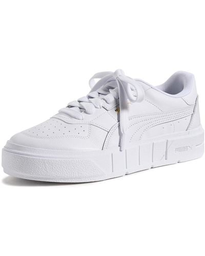 PUMA Cali Court Leather Sneakers - White