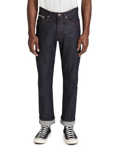 Naked & Famous True Guy 11oz Stretch Selvedge Jeans - Black