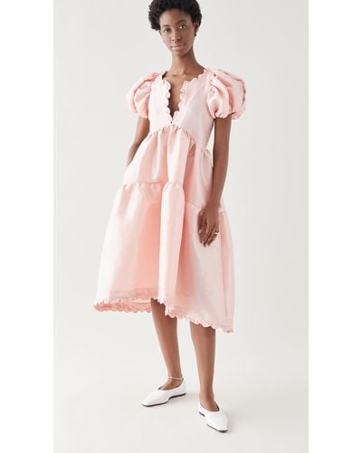 Kika Vargas Leana Dress - Pink