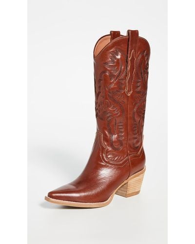 Jeffrey Campbell Dagget Western Boots - Brown