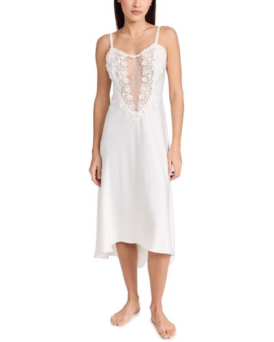 Flora Nikrooz Fora Nikrooz Howtopper Chareue Gown - White