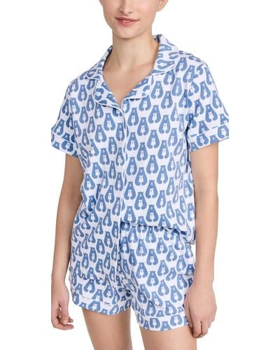 Ro's Garden Cora Pajama Set - Blue