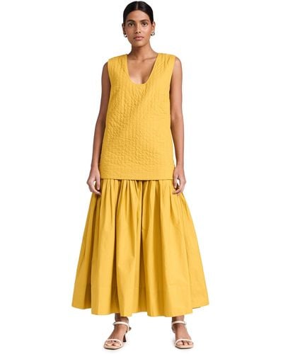 Rachel Comey Rache Comey Cain Dress - Yellow