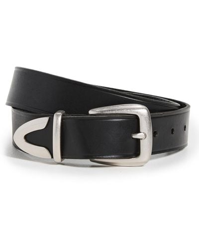 Madewell Leather Wetern Belt - Black