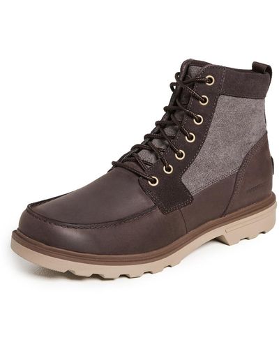 Sorel Carson Moc Waterproof Boots - Brown