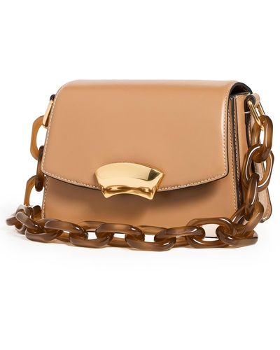 3.1 Phillip Lim Id Shoulder Bag With Resin Chain - Natural