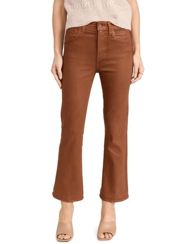 Joe's Jeans The Callie Coated Jeans - Brown