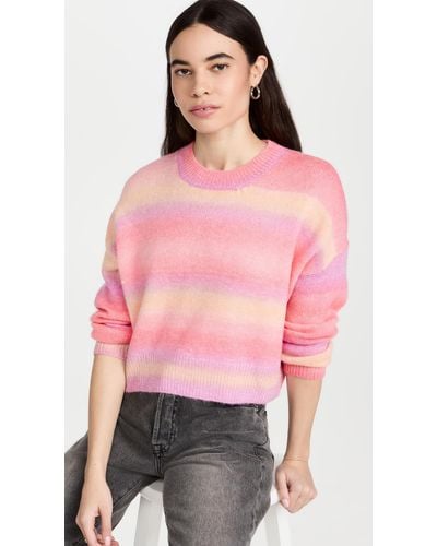 BB Dakota Pastel It Over Sweater - Pink