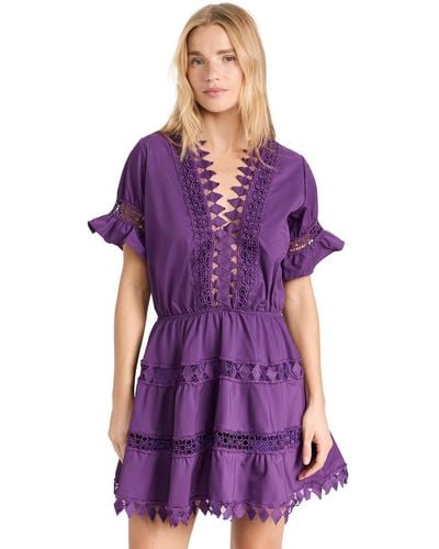 Peixoto Ora Dress - Purple