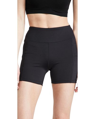 Year Of Ours Tennis Shorts Back - Black