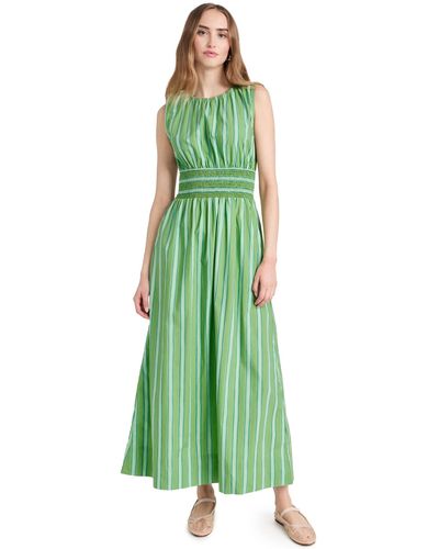 Faithfull The Brand Cira Axi Dress - Green