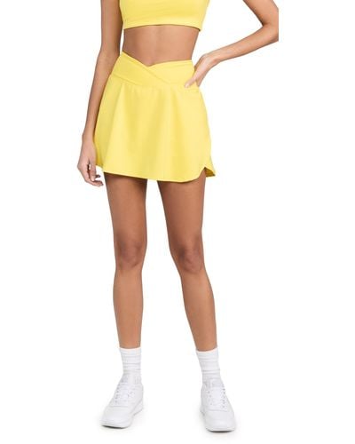 Year Of Ours The Maria Active Skort - Yellow