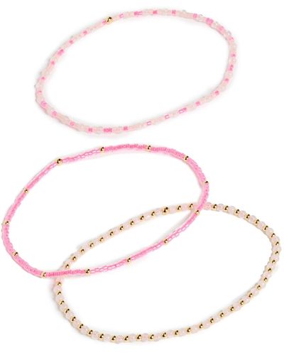 Gorjana Poppy Gem Bracelet Set - Multicolour