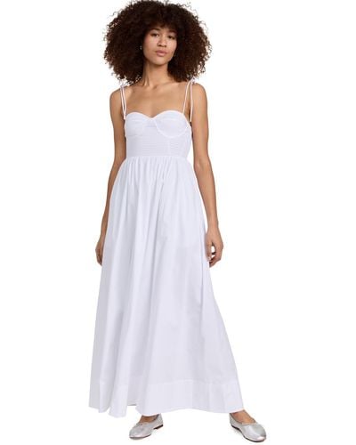 STAUD Landry Dress - White
