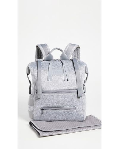 Dagne Dover Small Indi Diaper Backpack - Heather Grey