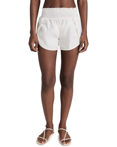 Johanna Ortiz Shanga Shorts - White