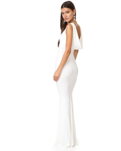 Katie May Vionnet Gown - White