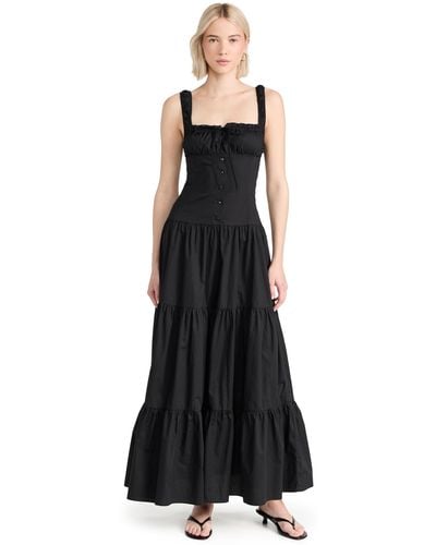 Lioness Ioness Heart Shaped Maxi Dress - Black