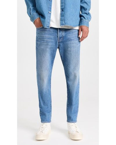 Madewell Relaxed Tapered Jeans - Blue