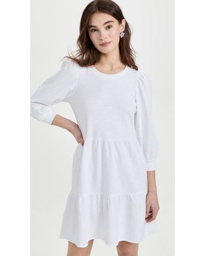Nation Ltd Bettina Easy Peasant Dress - White
