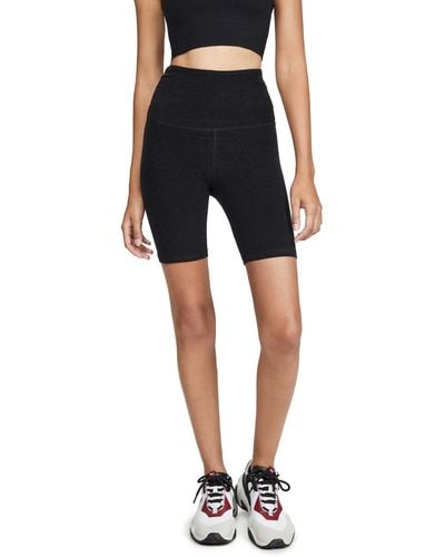 Beyond Yoga High Waisted Biker Shorts - Black