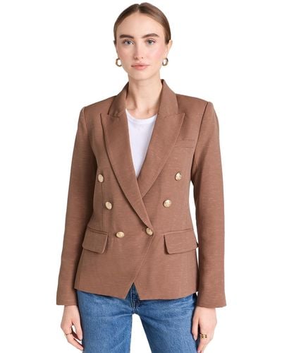L'Agence Kenzie Double Breasted Blazer - Multicolour