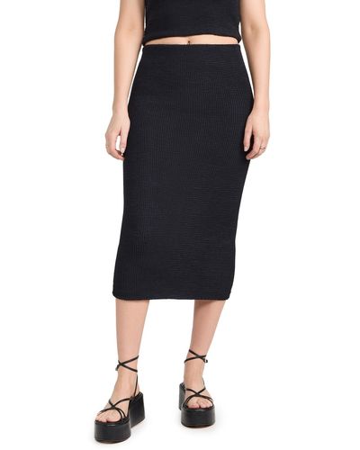 z supply: mykonos midi skirt