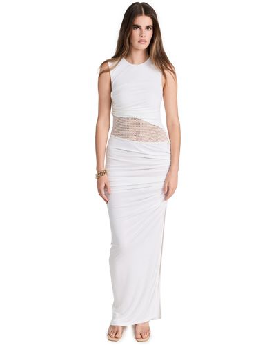 Christopher Esber Boketto Column Dress - White