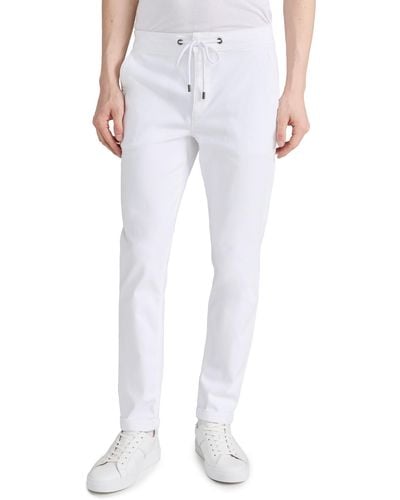 PAIGE Fraser Pants In Brushed Twill - White