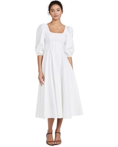 STAUD Swells Dress - White