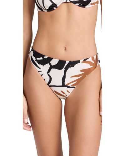 Vitamin A Vitain A Cali Hl Full Coverage Bikini Bottos - Black