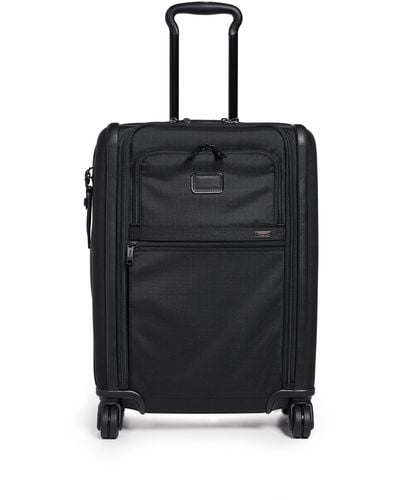 Tumi Alpha Continental Dual Access 4 Wheel Carry On Suitcase - Black