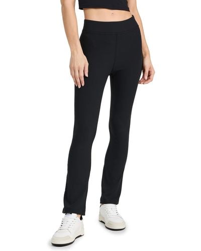 Outdoor Voices Superform Rib Kick Flare leggings - Blue