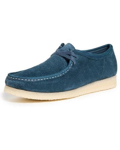 Clarks Wallabee Shoes 9 - Blue